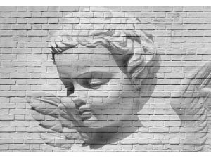FOTOMURAL ANGEL BRICK WALL 160