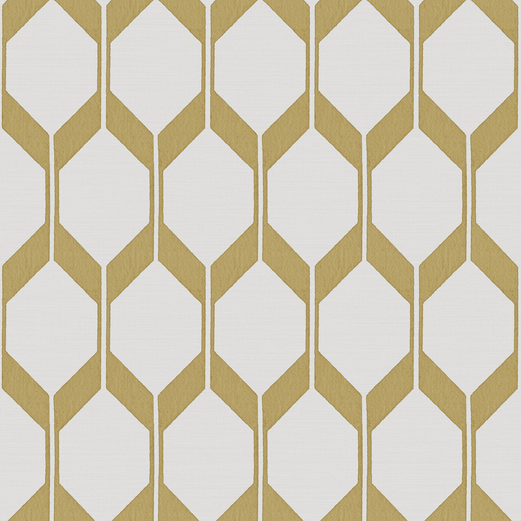 Papel pintado geométrico hexagonal Amazzonia 22033