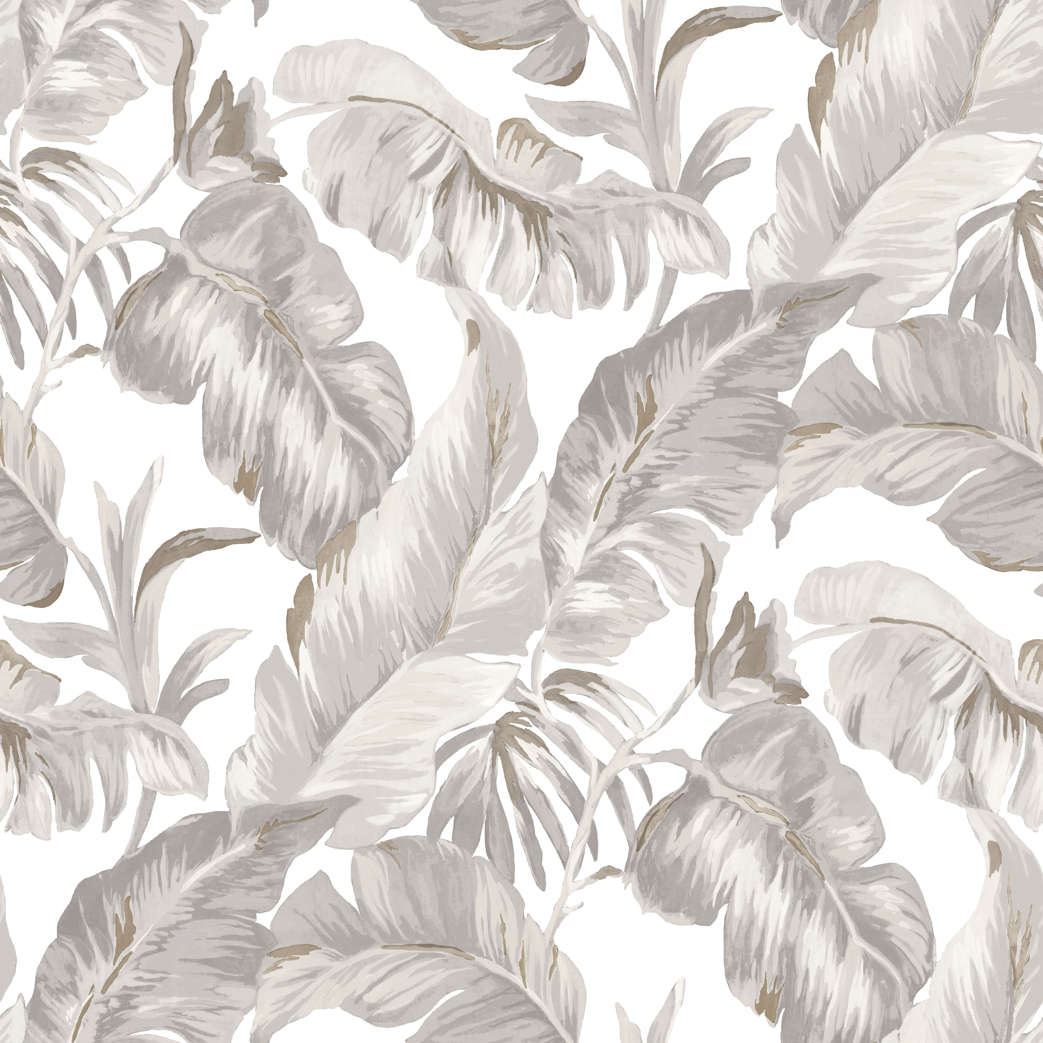 Papel pintado hojas grandes estilo tropical Amazzonia 22011