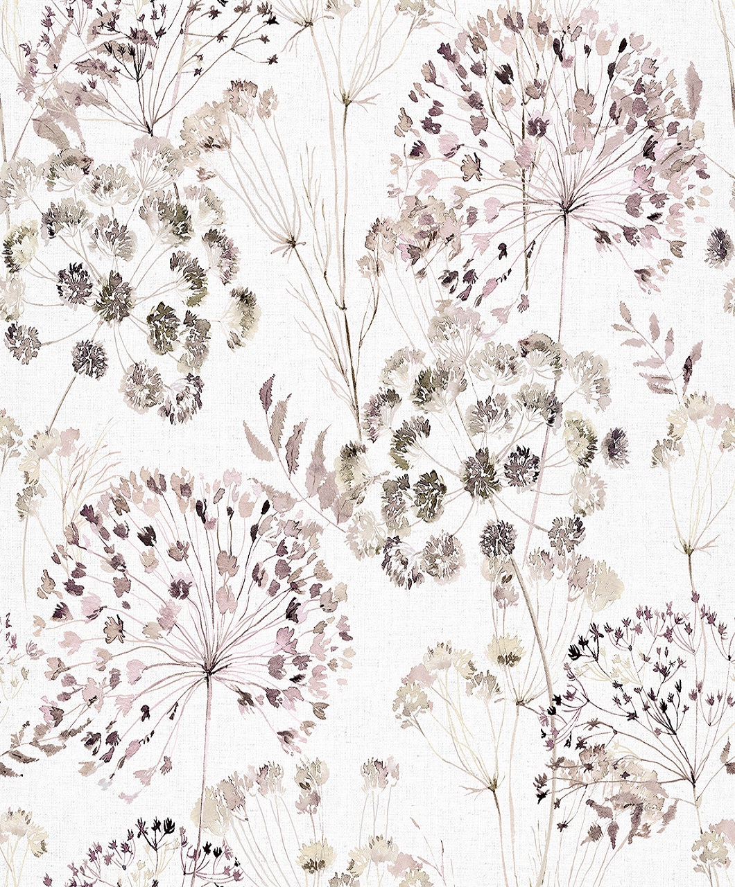Boho,Flowers,Watercolor,Seamless,Paper,For,Fabric,,Dried,Floral,Repeat